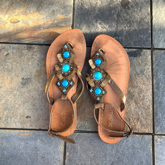 Coconuts by Matisse Shoes - 🎉Host Pick🎉 Coconuts by Matisse Leather Sandals Size 8